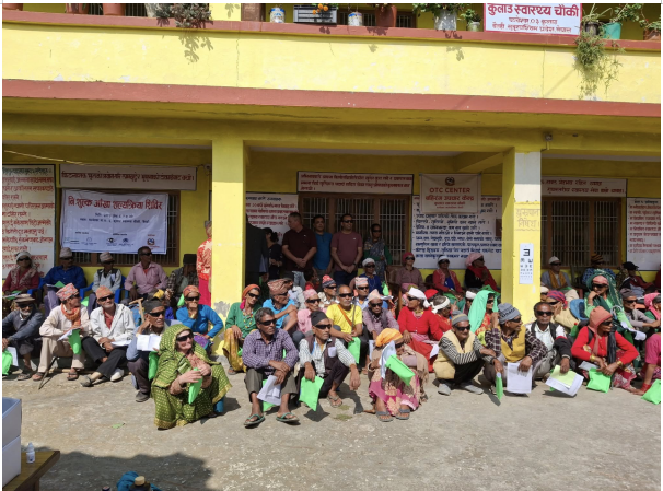 पञ्चेश्वर गाउँपालिकामा १ सय ३३ जनाको निःशुल्क आँखा शल्यक्रिया
